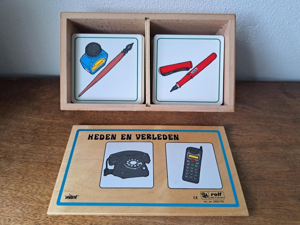 Heden en Verleden Rolf Educatief Inzicht, Kinderen en Baby's, Speelgoed | Educatief en Creatief, Ophalen of Verzenden, Gebruikt