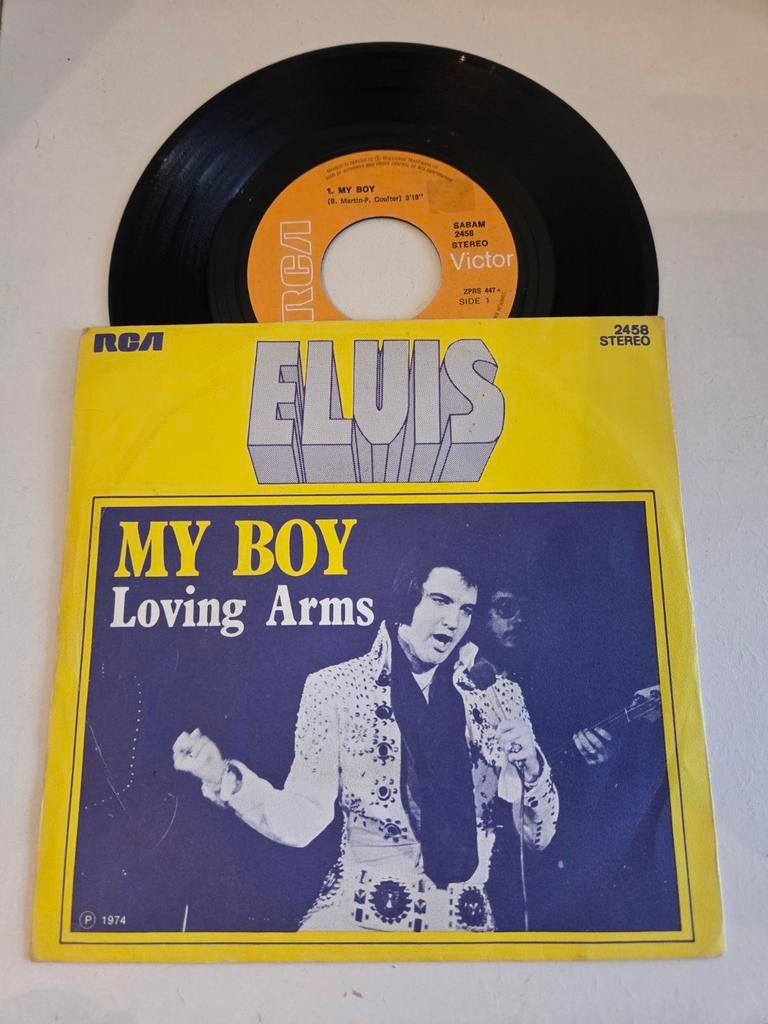 Elvis Presley - My Boy / Loving Arms - 7" Single, Cd's en Dvd's, Vinyl Singles, Ophalen of Verzenden