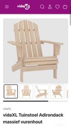 Adirondack massief grenen tuinstoel nieuw in doos set van 2, Tuin en Terras, Tuinstoelen, Ophalen of Verzenden, Zo goed als nieuw