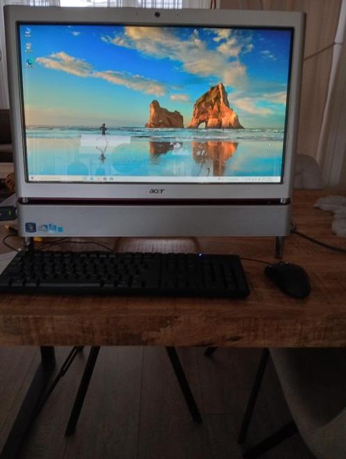 TE KOOP acer all in one pc, Computers en Software, Desktop Pc's, Gebruikt, Ophalen