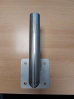 RVS Muurbeugel - 10cm afstand, 22cm buis, 35mm diameter, Telecommunicatie, Antennes en Masten, Onbekend, Ophalen of Verzenden