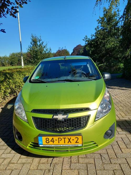 Chevrolet Spark 1.0  2011 Groen, Auto's, Chevrolet, Particulier, Spark, Airbags, Radio, Benzine, B, Hatchback, Handgeschakeld