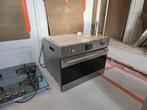 Smeg SF4390MCX combi-oven – RVS – inbouw, Zo goed als nieuw, Oven met grill, Inbouw, 45 tot 60 cm
