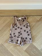 Z.g.a.n. Bruin pakje / jumpsuit van Zara met print, maat 92, Broek, Meisje, Ophalen of Verzenden, Zo goed als nieuw