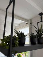 Matzwarte Goossens lamp, Huis en Inrichting, Ophalen, Zo goed als nieuw, Metaal, 50 tot 75 cm