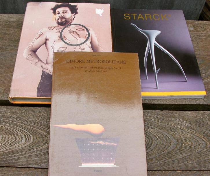 PHILIPPE STARCK 3 BOEKEN DESIGN+ARCHITECTUUR, Antiek en Kunst, Kunst | Designobjecten, Ophalen of Verzenden
