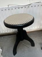 Piano krukje - driepoot, Ophalen, In hoogte verstelbaar, Gebruikt, Hout