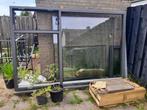 Raamkozijn, Doe-het-zelf en Verbouw, Kozijnen en Schuifpuien, Ophalen, Gebruikt, 150 tot 225 cm, Inclusief glas