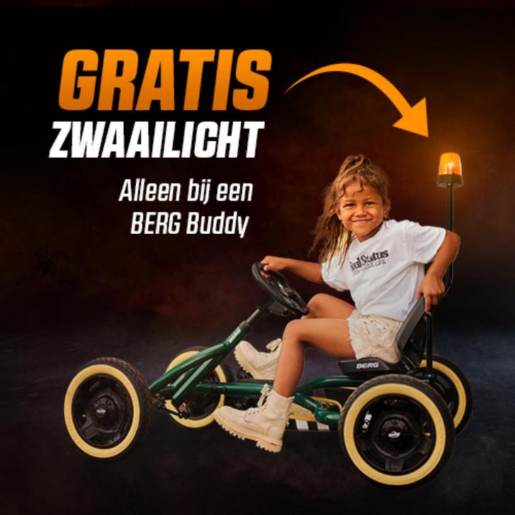 ACTIE!! Gratis zwaailamp bij aankoop van een buddy skelter!!, Kinderen en Baby's, Speelgoed | Buiten | Skelters, Nieuw, Berg, Vrijloopautomaat