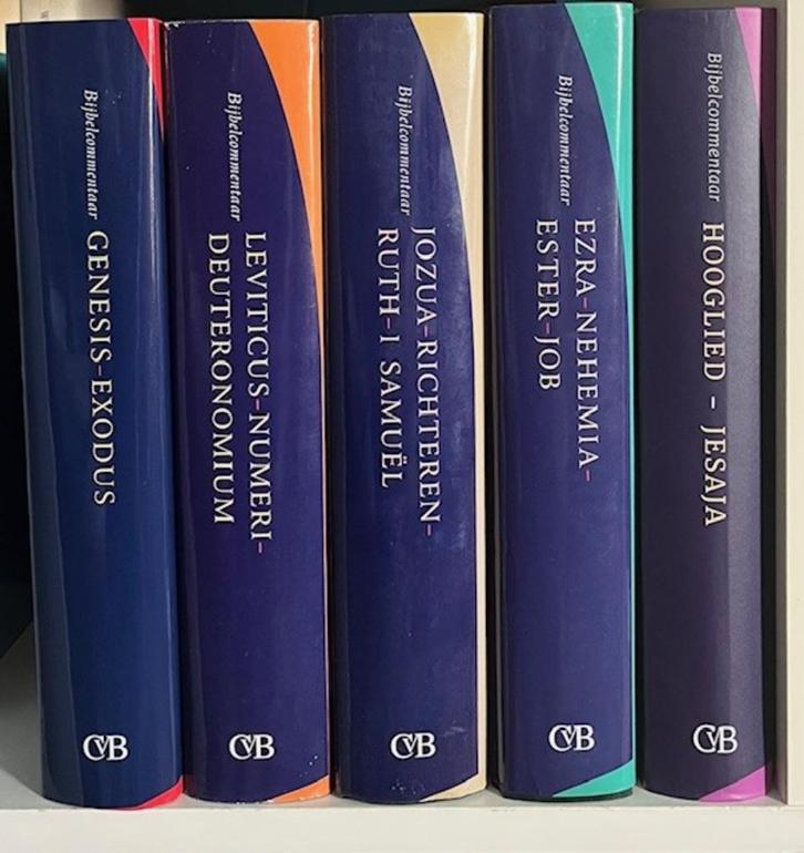 StudieBijbel Oude Testament; 5 delen uit de serie, Boeken, Godsdienst en Theologie, Zo goed als nieuw, Verzenden