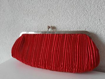 Fuchsia Roze Feestelijke Gala Clutch Tasje beschikbaar voor biedingen