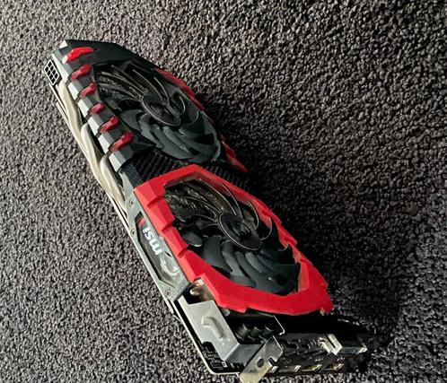 MSI Radeon RX 480 VGA 8GB Tweedekans, Computers en Software, Videokaarten, Gebruikt, Nvidia, PCI-Express 3.0, GDDR5, HDMI, VGA