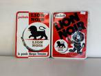 Vintage Lion Noir Reclamebord, Verzamelen, Merken en Reclamevoorwerpen, Ophalen of Verzenden, Gebruikt, Reclamebord