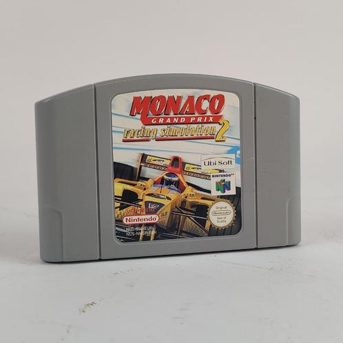 Monaco grand prix racing simulation 2 N64 || Nu € 9.99, Spelcomputers en Games, Games | Nintendo 64, Gebruikt, Racen en Vliegen