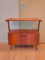 Vintage LP Platenspeler Platen Kast Kastje Audiomeubel, Ophalen
