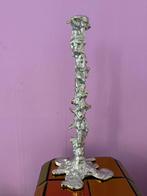 Pols potten drip kandelaar lichtblauw, special edition!, Ophalen, Overige materialen, Blauw, Zo goed als nieuw