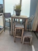Tuinset, Ophalen, Gebruikt, Hardhout