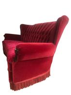 bank, 75 tot 100 cm, Ophalen of Verzenden, Zo goed als nieuw, Rechte bank