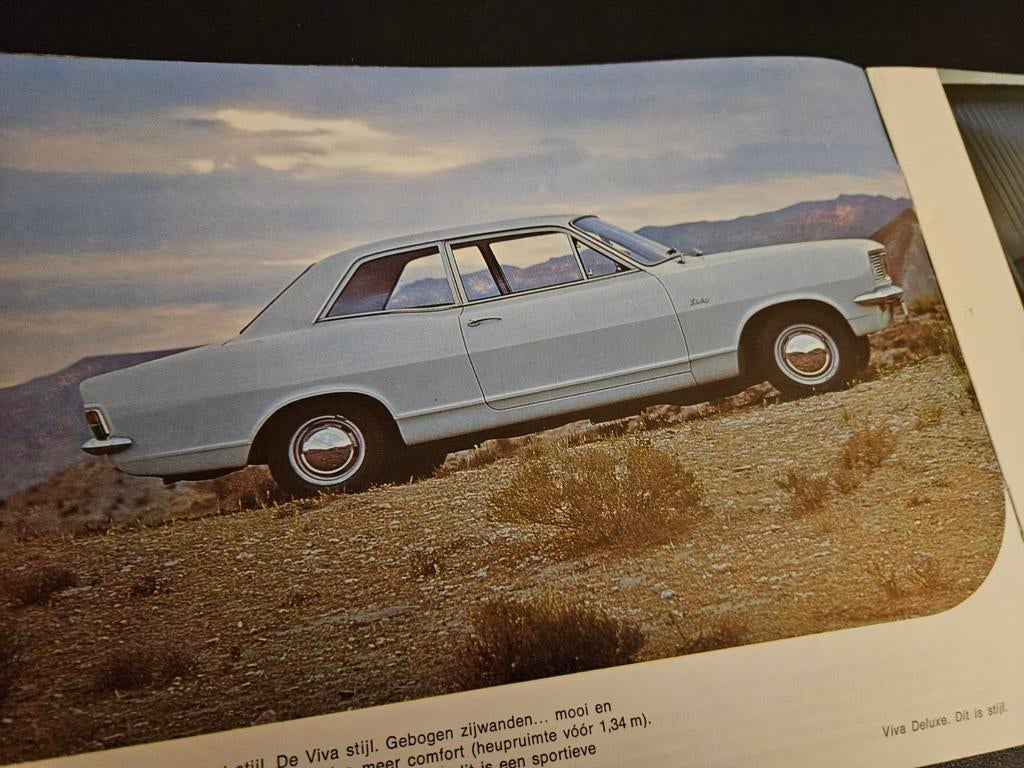 Brochure Vauxhall Viva 1968, Ophalen of Verzenden, Zo goed als nieuw, Overige merken