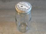 Hapiness - is - homemade voorraadpot (22,5 cm hoog): nieuw, Ophalen of Verzenden, Nieuw, Glas, Pot, Bus of Blik