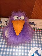 Paarse kraai handpop vogel met piepje Rekenhulp school, Ophalen of Verzenden, Nieuw, Konijn