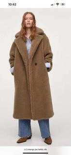 Mango 1/1 max mara jas, Kleding | Dames, Mango, Bruin, Maat 42/44 (L), Ophalen of Verzenden
