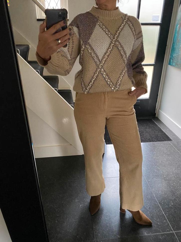 Lolly’s Laundry, prachtige zachte/soepele ribbroek, S/M, Kleding | Dames, Broeken en Pantalons, Zo goed als nieuw, Maat 36 (S)