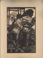 Johan Joseph Aarts houtsnede "Werklui op Bouwplaats", Ophalen