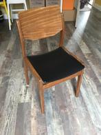 Vintage stoel, Gebruikt, Bruin, Eén, Ophalen