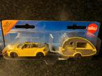 Siku Beetle Cabrio met Caravan - Nieuw in Doos, Hobby en Vrije tijd, Modelbouw | Auto's en Voertuigen, Auto, Revell, Groter dan 1:32