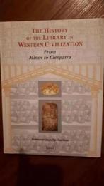 The History of the Library in Western Civilization (boek), Boeken, Geschiedenis | Wereld, Ophalen of Verzenden