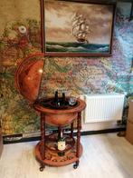 LARGE!! GLOBE BAR GLOBEBAR WIJN BAR 90X48 CM NIEUW IN DOOS, Antiek en Kunst, Ophalen of Verzenden