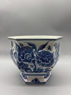 Bloempot Delfts Blauw AAG mt M, Antiek en Kunst, Antiek | Keramiek en Aardewerk, Ophalen of Verzenden