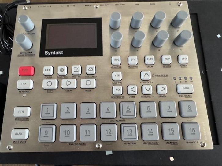 Elektron Syntakt E25 Remix Edition (nr. 0374  ZGAN, Muziek en Instrumenten, Drumcomputers, Zo goed als nieuw, Overige merken, Ophalen of Verzenden