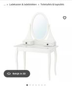 Make up tafel ikea, Huis en Inrichting, Tafels | Kaptafels, Ophalen, Gebruikt, 50 tot 100 cm, Minder dan 100 cm