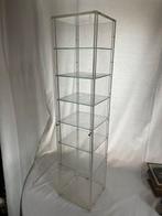 Plexiglas Vitrine met Glazen Planken - Afhalen, Huis en Inrichting, Kasten | Vitrinekasten, Ophalen, Met plank(en), Minder dan 50 cm