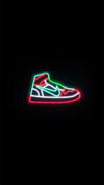 Nike Sneaker Led Neon wand decoratie nieuw, Verzamelen, Merken en Reclamevoorwerpen, Nieuw, Ophalen of Verzenden, Lichtbak of (neon) lamp