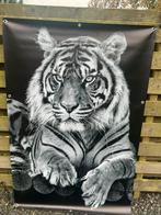 Tuinposter tijger MEGA €35,-, Tuin en Terras, Tuinwanddecoratie, Ophalen, Nieuw