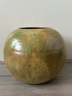 De Rijn vaas keramiek Leiderdorp 1930's, Overige kleuren, Aardewerk of Porselein, Ophalen of Verzenden, Minder dan 50 cm