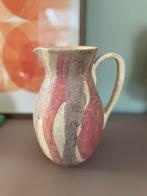 Mooie keramieken geglazuurde kan, vaas lila en oud roze, Antiek en Kunst, Ophalen of Verzenden