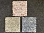 Stalen vloerkleed / tapijt ca. 27x27cm Polypropyleen Heatset, Minder dan 50 cm, Crème, Vierkant, Minder dan 50 cm