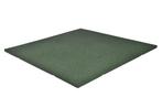 Groene Rubber Tegels! `100 x 100 x  2.5cm €20.50,- per stuk!, Nieuw, Ophalen of Verzenden, Rubber, Terrastegels