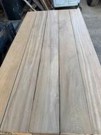 Eiken vloer 38m2 multivloer 19cm breed 1,9cm dik toplaag 4mm, Ophalen, Onbekend, Vloerdelen of -planken, Zo goed als nieuw