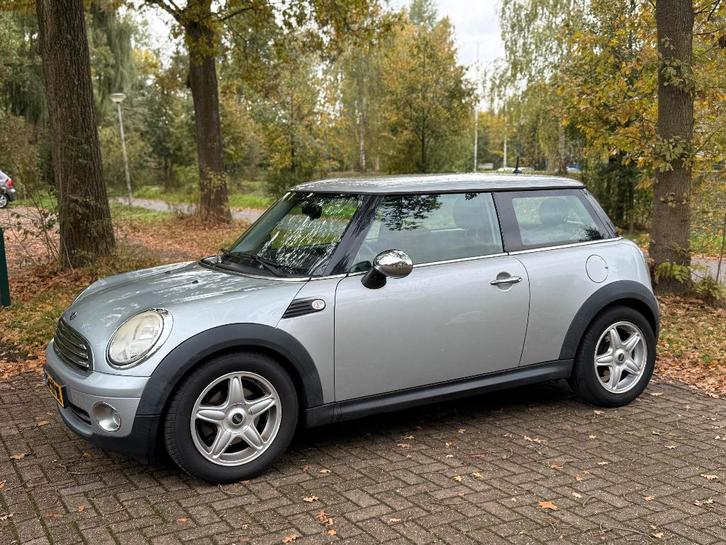 NIEUWE KETTING Mini Cooper 1.6 2007 Grijs Pepper, Auto's, Mini, Particulier, Cooper, Lichtmetalen velgen, Mistlampen, Stoelverwarming