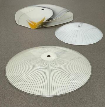 Vintage plafonnieres met armaturen beschikbaar voor biedingen