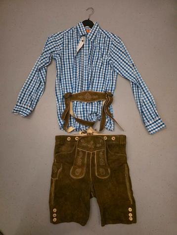 Lederhosen set Duitsland echt leder oktoberfest maddox beschikbaar voor biedingen