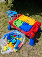 Mega Bloks bouwtafel met bouwblokken, Ophalen