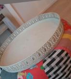 Dienblad, Ophalen of Verzenden, Gebruikt, Rond, Overige materialen