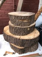 4 Boomschijven, leuk om tafeltjes mee te maken, Doe-het-zelf en Verbouw, Hout en Planken, Ophalen, Overige houtsoorten, Minder dan 200 cm