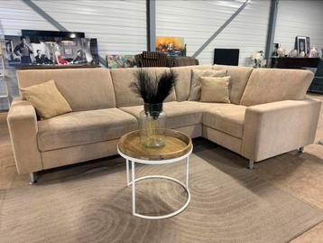 Hoekbank  Beige 3 delig beschikbaar voor biedingen